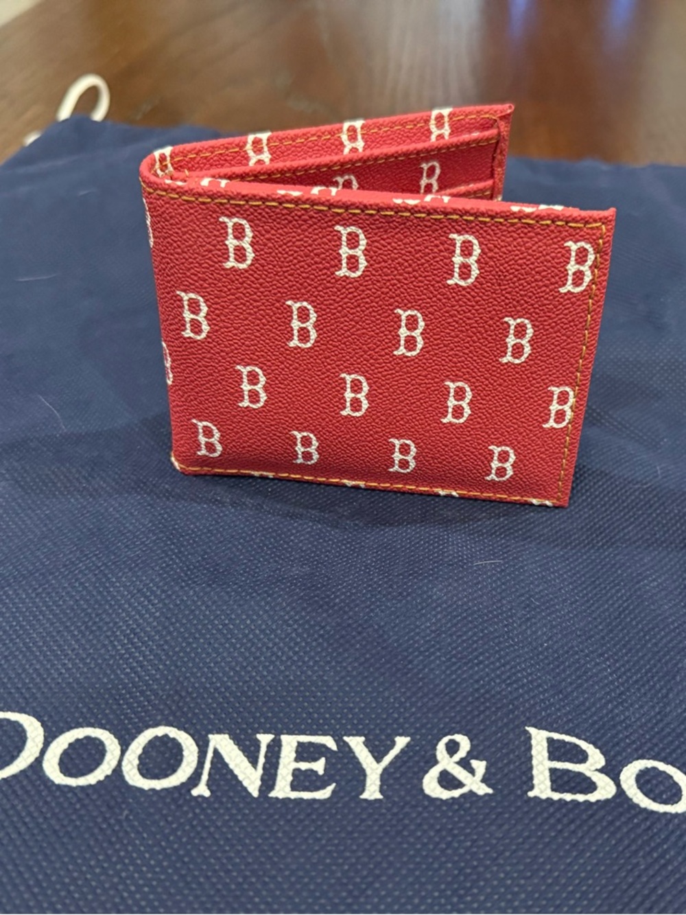 Dooney & Bourke Boston Red Sox Bifold Mens’ Wallet